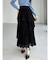 アシンメトリーティアードスカート