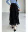 アシンメトリーティアードスカート