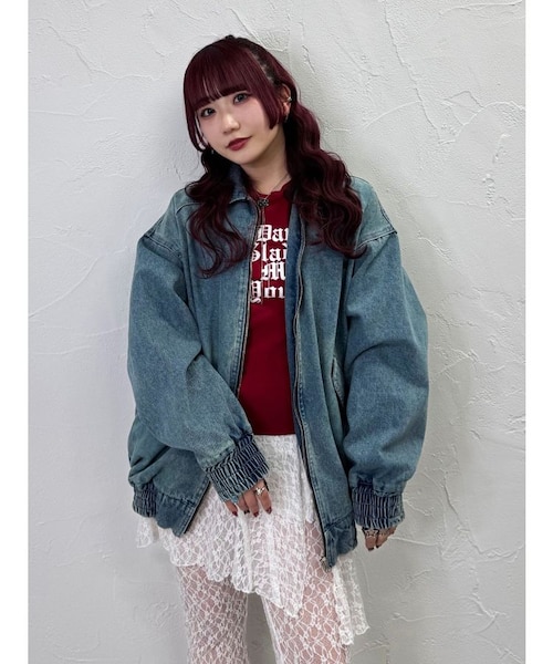 ビッグシルエットデニムジャケット｜マークスタイラーアウトレットの