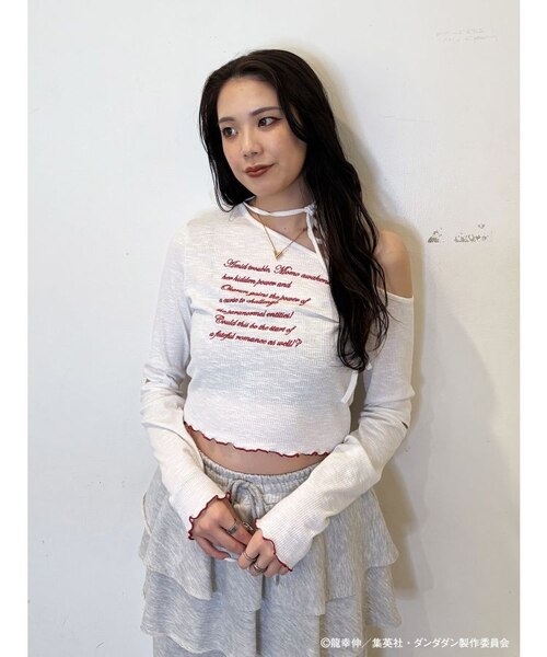 TVアニメ『ダンダダン』・jouetie】フィットオフショルトップス