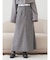 ウエストレイヤードナロースカート