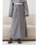 ウエストレイヤードナロースカート
