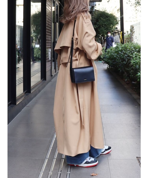 美品　sTyling/ スタイリング　トレンチコート　オーバーサイズ　定価5万 オーバーサイズトレンチコート｜マークスタイラーアウトレットの