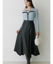 ハンカチヘムフレアスカート