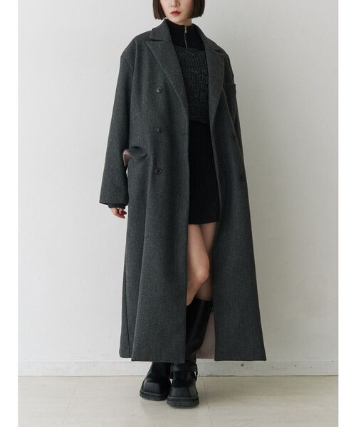 ダブルブレストロングコート｜マークスタイラーアウトレットの