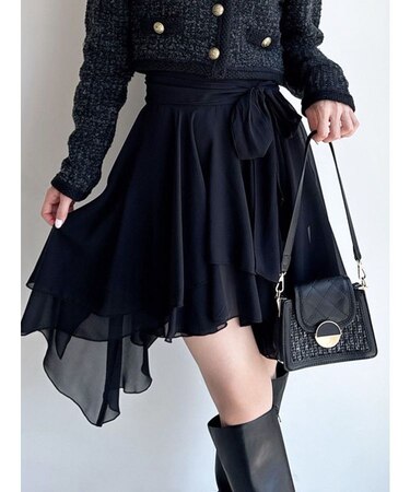 ランダムヘムミニスカート