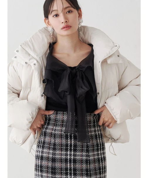 2WAYフード付アライドショートダウン