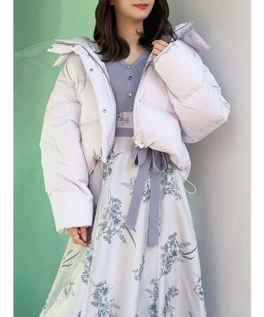 2WAYフード付アライドショートダウン