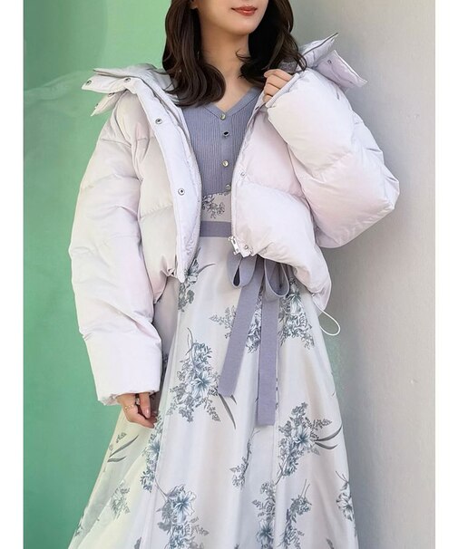 2WAYフード付アライドショートダウン