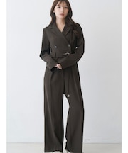 テーラーカラーコンビネゾン