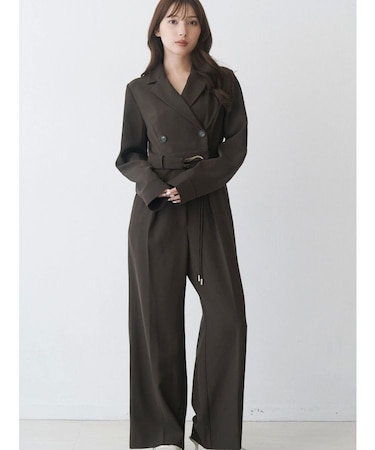 テーラーカラーコンビネゾン