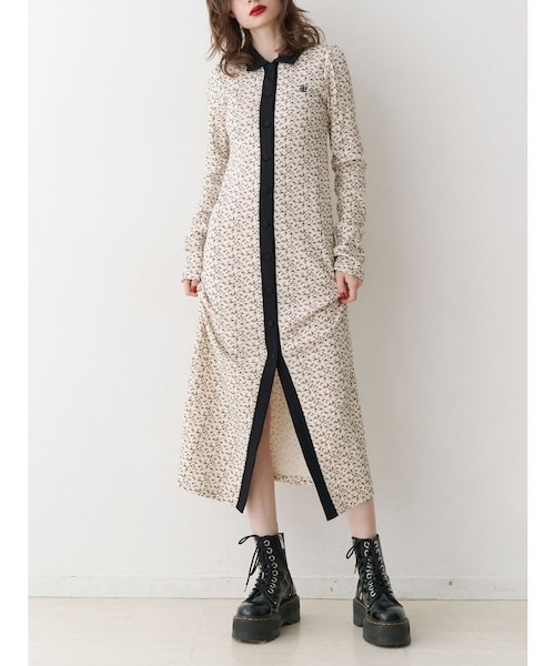 新品！Milly ミリー バイカラーワンピース 0 MILLER】バイカラーロングワンピース｜マークスタイラーアウトレットの