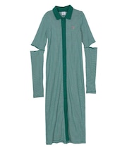 【MILLER】バイカラーロングワンピース