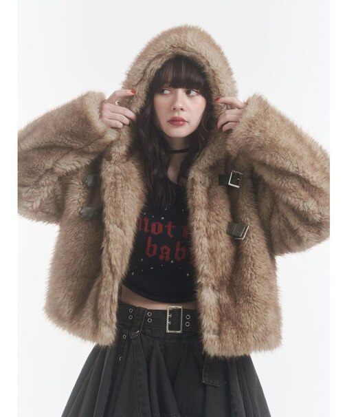 ベルトフードファージャケット