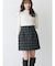 オリジナルツイード台形ミニスカート