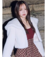 フラッフィービッグカラーブルゾン