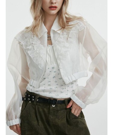 フリルシアーブルゾン