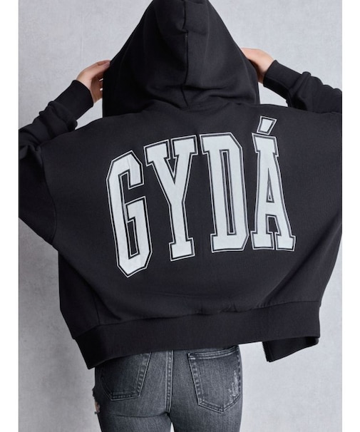 GYDA LOOSEスウェットZIP UPパーカー