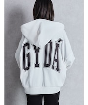 GYDA LOOSEスウェットZIP UPパーカー