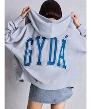 GYDA LOOSEスウェットZIP UPパーカー