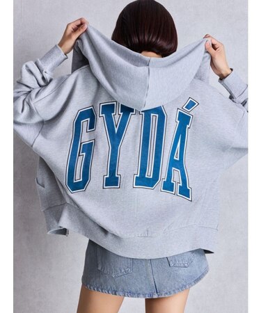 GYDA LOOSEスウェットZIP UPパーカー