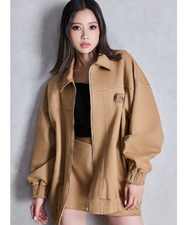 Gバックエンボスジャケット