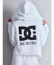 GYDA×DC OE LOGOショートスウェットZIP UPパーカー