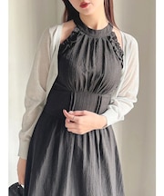 ラメシアーシンプルニットカーディガン