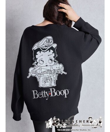 BETTY×GYDA GLITTER embroideryプルオーバー