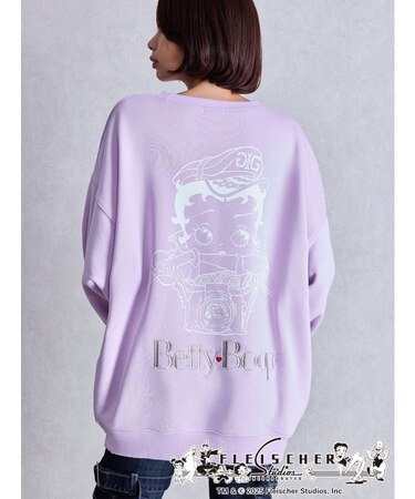 BETTY×GYDA GLITTER embroideryプルオーバー