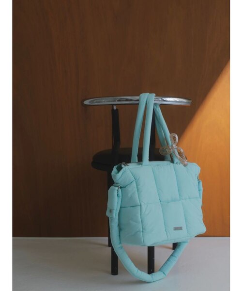 【吉田朱里】マシュマロトートバッグ（パープル・F） 未使用 dazzlin 吉田朱里】マシュマロトートバッグ（ボストンバッグ）｜dazzlin