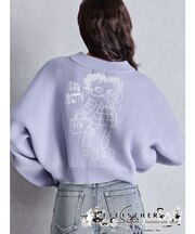 BETTY×GYDA short ニットトップス