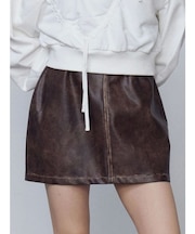 カーブウエストミニスカート