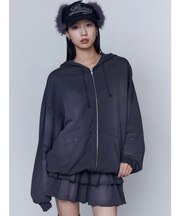 シェービングオーバージップフーディ