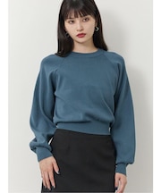 ボリュームスリーブニット