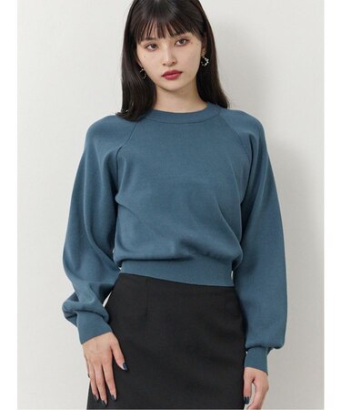 ボリュームスリーブニット