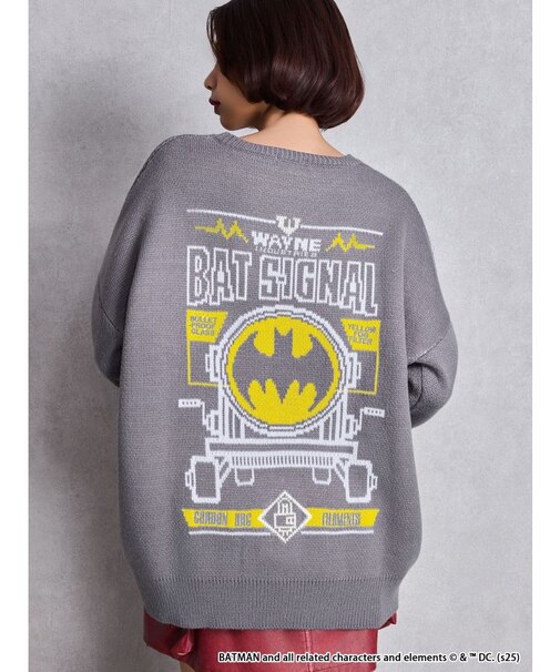 BATMAN GYDA BIGニットトップス