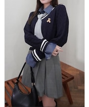 【POLO BCSコラボ/20周年記念復刻！】シャツドッキングケーブルニットトップス