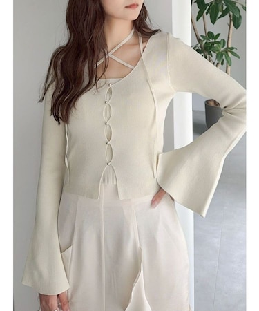 【20周年記念復刻!】カーデタイトトップス