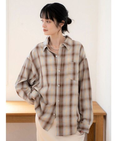 ビッグルーズチェックシャツ