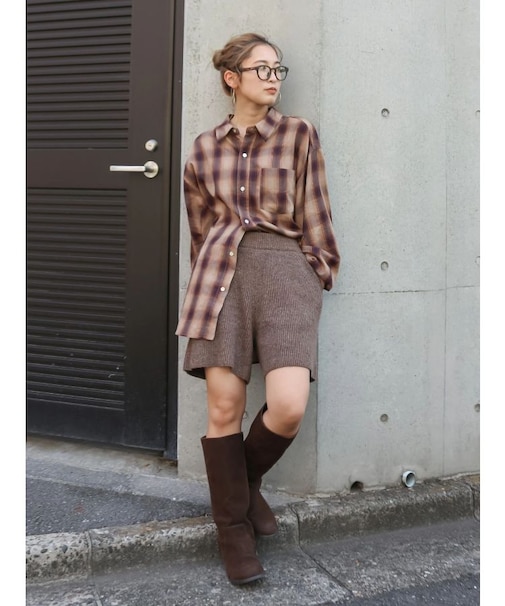 ビッグルーズチェックシャツ