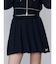 プリーツニットミニスカート