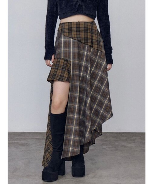 アシンメトリードッキングスカート