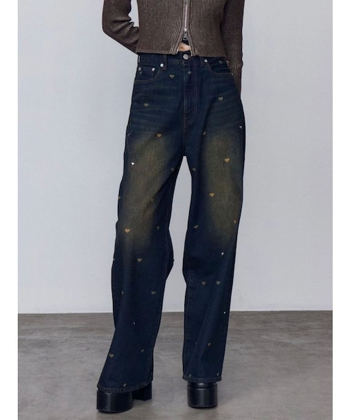 ハートドットルーズジーンズ