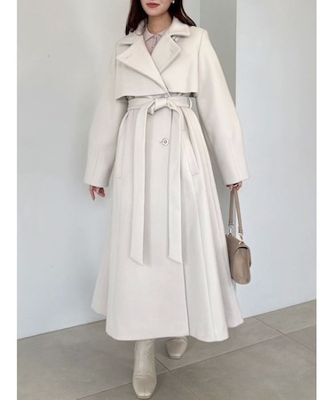 2WAYカラーレディコート