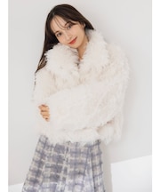 【WEB限定カラーあり】カールエコファーブルゾン