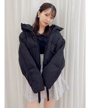 スタンドカラーボリュームダウン