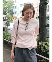 【WEB限定】スリーブボリュームワッフルロングスリーブTee