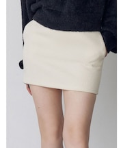 リブミニスカート【セット販売対象】