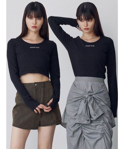 HOTFIXロゴテレコトップス